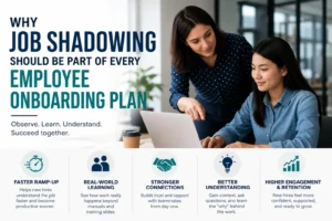 Job Shadowing in Employee Onboarding Benefits & Best Practices