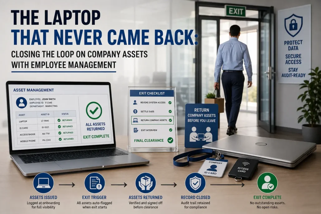 Employee Management Software for Company Asset Tracking
