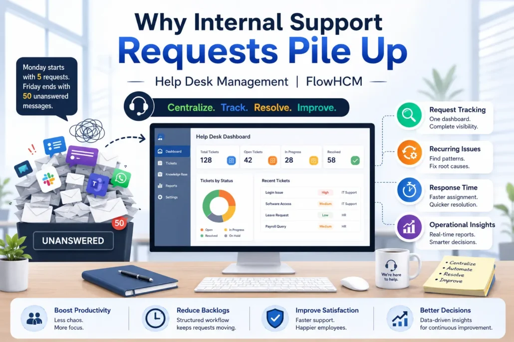 The Real Reason Internal Support Requests Pile Up What Help Desk Management Solves
