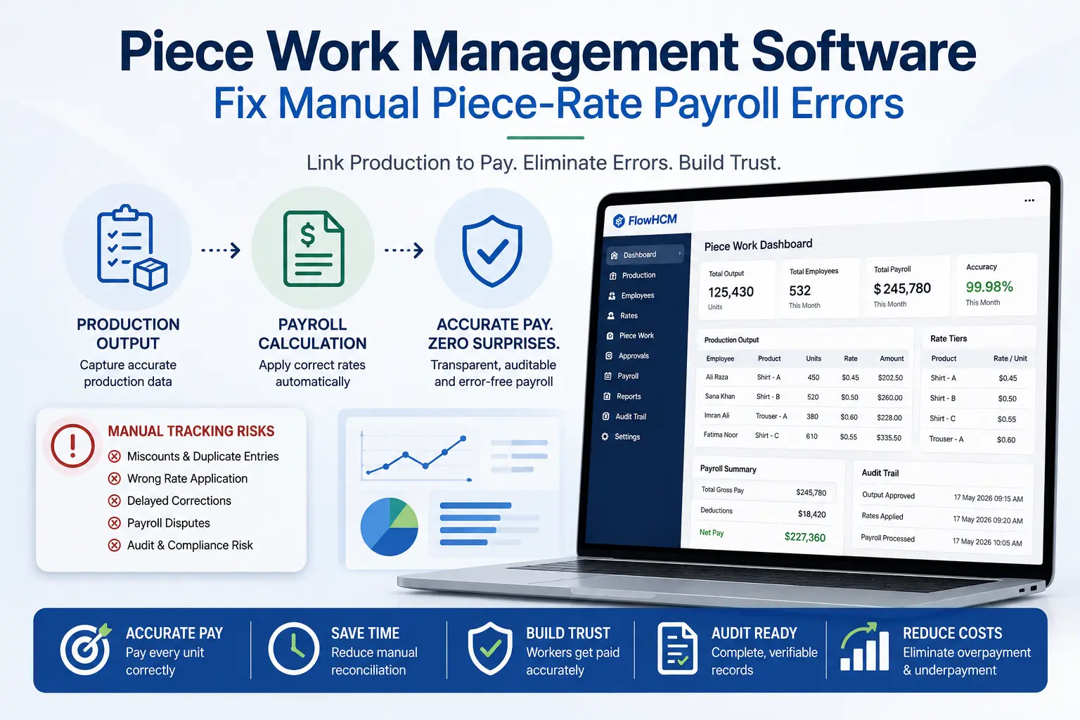 piece work management software